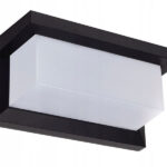 LED välisvalgustid, must, seinale